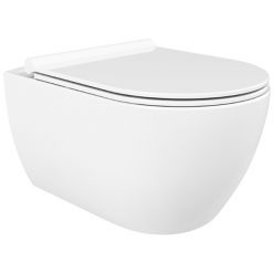 Унитаз подвесной CeraStyle City безободковый, без сиденья, HC00206PN00