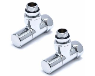 Угловой вентиль колпачковый 3/4"х1/2", хром глянец