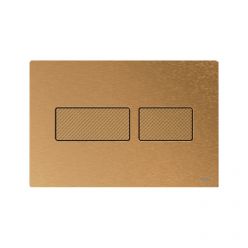 Инсталляция для унитаза TECE base kit 9400436, клавиша solid латунь с текстурой ромба