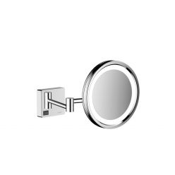 Зеркало для бритья Hansgrohe AddStoris с подсветкой хром, 41790000