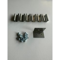 Кронштейны для установки модуля TECESpring в профиль ТЕСЕ (комплект 6 шт), 9018999R