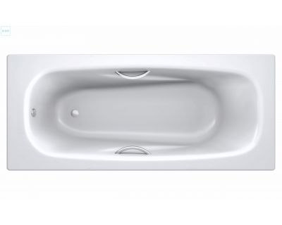 Стальная ванна BLB Universal Anatomica HG 170х75 см, S398044AH000000 ножки и шумоизоляция в комплекте