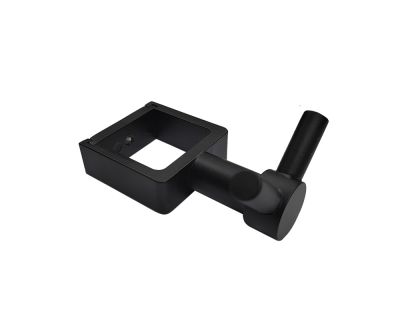 Крючок разъемный квадратный ВКР-06 (30х30), черный Ral 9005