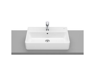 Умывальник накладной Roca Gap Square 60x42 A3270MN000, белый