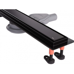 Трап для душа Rea NEOX SUPERFLOW BLACK 60 см, REA-G7805 черный матовый
