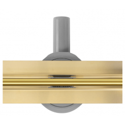 Трап для душа Rea NEOX SLIM PRO MATT GOLD 70 см, REA-G2714 золото матовое