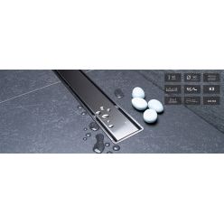 Трап для душа Pestan Confluo Primo Compact Line 650 NEW 13704172, двухсторонний