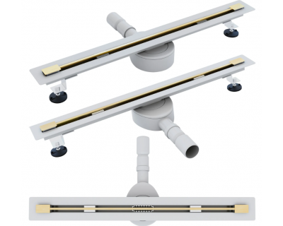 Трап для душа Rea NEO ULTRA SLIM PRO GOLD MATT 60 см, REA-G9803 матовое золото