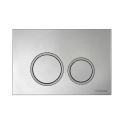 Инсталляция для унитаза TECEspring S401101, панель смыва с круглыми  кнопками, хром глянцевый (4 в 1)
