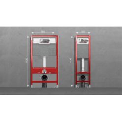Инсталляция для подвесного унитаза TECEbase 9400440 (ширина 320 мм)