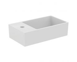 Умывальник для рук Ideal Standart EXTRA 45х25 см с отверстием под смеситель слева, с отверстием перелива, T373301