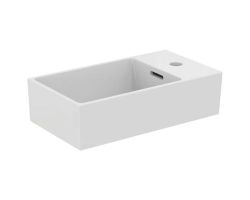 Умывальник для рук Ideal Standart EXTRA 45х25 см с отверстием под смеситель справа, с отверстием перелива, T373401