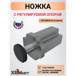 Ножка металлическая для профиля с регулируемой опорой  ХОММЕТ, ХОММЕТ9140000