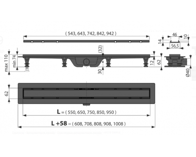 Комплект инсталляция с унитазом Ideal Standard i.Life B с технологией RimLS+, сиденье Soft-close, I001401