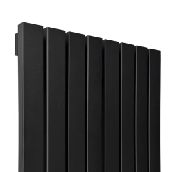 Радиатор Ростела Flat 8 / 550х1000 черный муар 9005