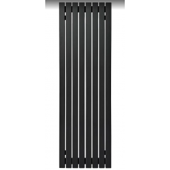 Радиатор Ростела Flat 8 / 550х1200 черный муар 9005
