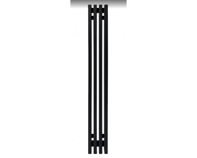 Радиатор Ростела Rib 4 / 180х2000 черный муар 9005