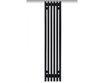 Радиатор Ростела Rib 6 / 280х2000 черный муар 9005