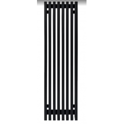 Радиатор Ростела Rib 8 / 380х1000 черный муар 9005