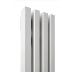 Радиатор Ростела Rib 4 / 180х1200 белый 9016