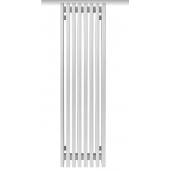 Радиатор Ростела Rib 8 / 380х2000 белый 9016