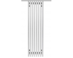 Радиатор Ростела Rib 8 / 380х2000 белый 9016