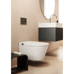 Умный подвесной безободковый унитаз-биде Ideal Standard I.Life E, K875501 