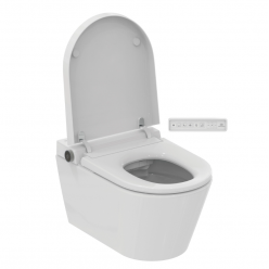 Умный подвесной безободковый унитаз-биде Ideal Standard I.Life E, K875501 