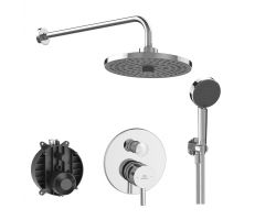 Душевая система Ideal Standard Ceraline (6 in 1) SetA6939AA-9 для скрытого монтажа, верхний душ 260 мм на 2 режима