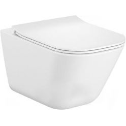 Унитаз подвесной Roca The Gap Clean Rim 34647L000  с крышкой SoftClose 801472003