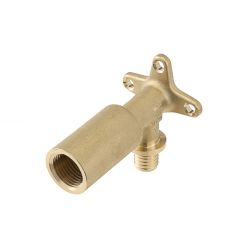 Уголок TECEspring AX с настенным креплением удлиненный латунь 16 x Rp 1/2", 768502S