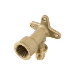 Уголок TECEspring AX с настенным креплением длина 54 мм латунь 25 x Rp 3/4", 768526S