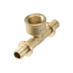 Тройник 90° TECEspring AX с внутренней резьбой латунь 25 x Rp 3/4" x 25, 769525S