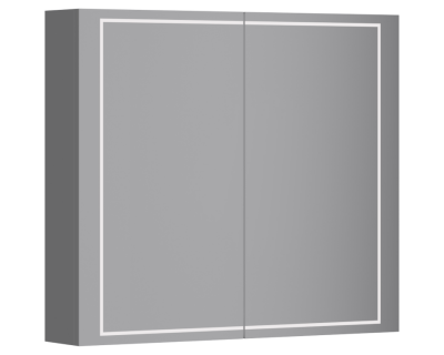 Зеркальный шкаф Aqwella Simplex 80x70x15.5 см, SLX0408