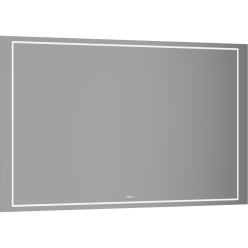 Зеркало с подсветкой и подогревом Aqwella Vision 120x70x3 см, VIS0212BH