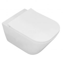 Унитаз подвесной Roca The Gap Clean Rim 34647L000  с крышкой SoftClose 801472003