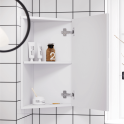 Угловой зеркальный шкаф Aqwella Rio 33.5x64x33.5 см, Rio.04.33