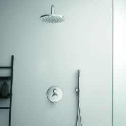 Система скрытого монтажа Ideal Standard Ceraline хром (6 in 1), верхний душ 300 мм, SetA6939AA-3