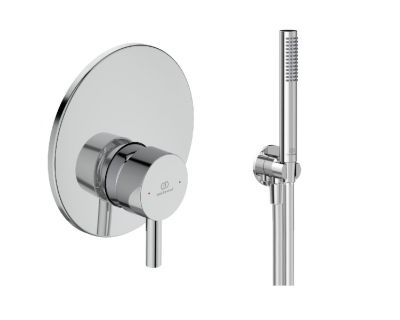 Система скрытого монтажа Ideal Standard Ceraline для душа на 1 поток / лейка-стик, хром (4 in 1), 	SetA6940AA-1