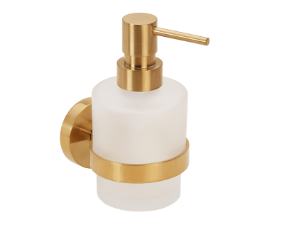 Дозатор мыла Bemeta SABLO 200 мл  золото, 160109102
