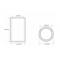 Держатель зубных щеток, oтдельностоящий Bemeta GAMMA 145611320
