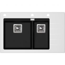 Мойка AquaSanita Delicia Plus GQD 150 W 601 AW black metallic