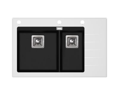 Мойка AquaSanita Delicia Plus GQD 150 W 601 AW black metallic