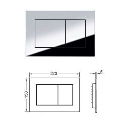 Комплект: унитаз Ideal Standard I.life T461401+T500301с инсталляцией TECE base 9400412 клавиша хром глянец