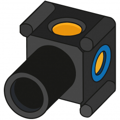 Внуренняя часть настенного смесителя с 1 выходом Bruma 2001401NO