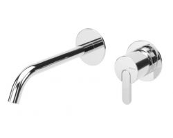 Внешняя часть смесителя Bruma LEAF для раковины. Длина излива 150 мм Chrome, E1670120CR