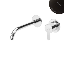 Внешняя часть смесителя Bruma LEAF для раковины. Длина излива 150 мм Night sky, E1670120NS