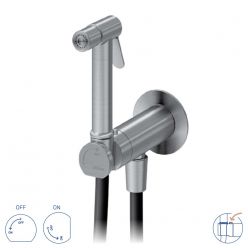 Гигиенический душ Bruma, С нержавеющей стали X-Alpha 1861104IS Satin stainless steel