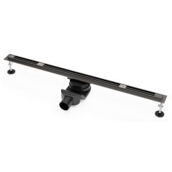 Душевой трап Roxen Slim Gun metal 1200 91060-120GM, оружейная сталь 