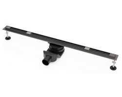 Душевой трап Roxen Slim Gun metal 60 см, оружейная сталь 91060-60GM